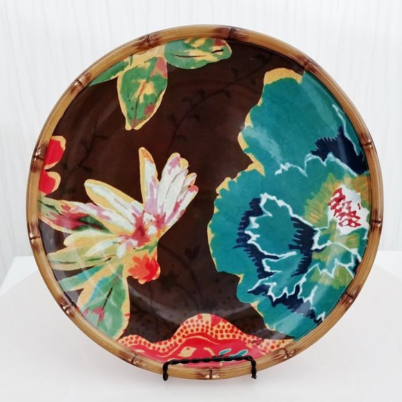 Tracy Porter Poetic Wanderlust Dinner Plate Floral Pattern Eden Ranch Dinnerware - Picture 1 of 2